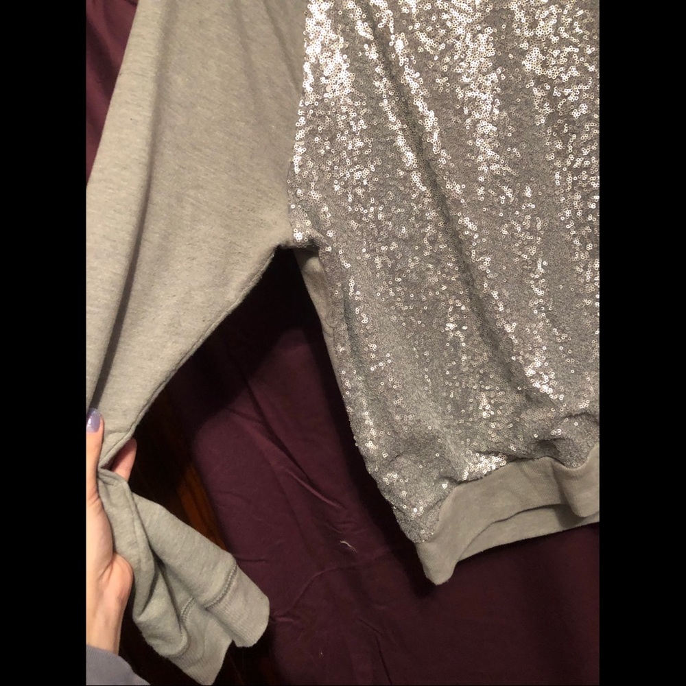 Gray/Silver Sweater - Picture 6 of 6